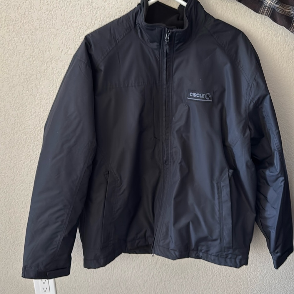 Circle K Jacket w/stand collar & zip out lining, XL, NWOT